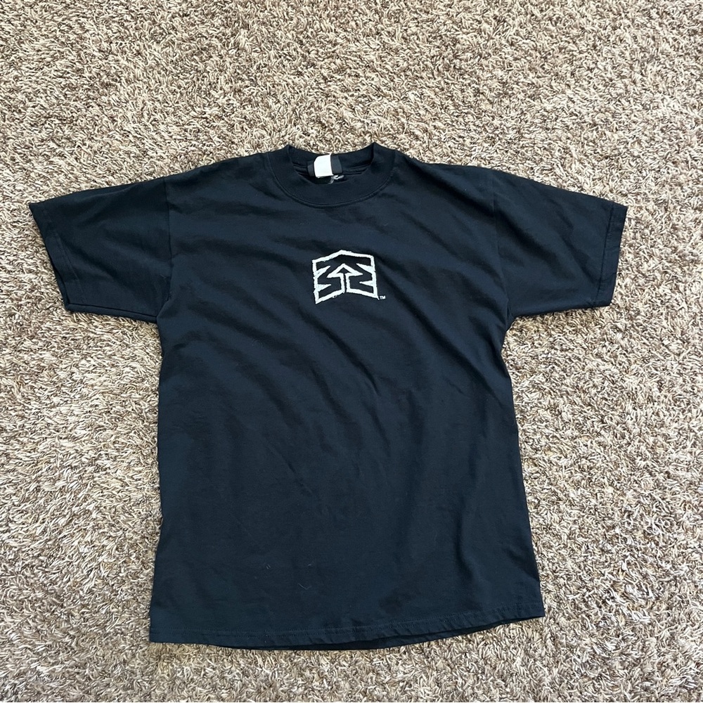 Vintage Mongoose T Shirt L mens Short Sleeve black bmx bike motocross
